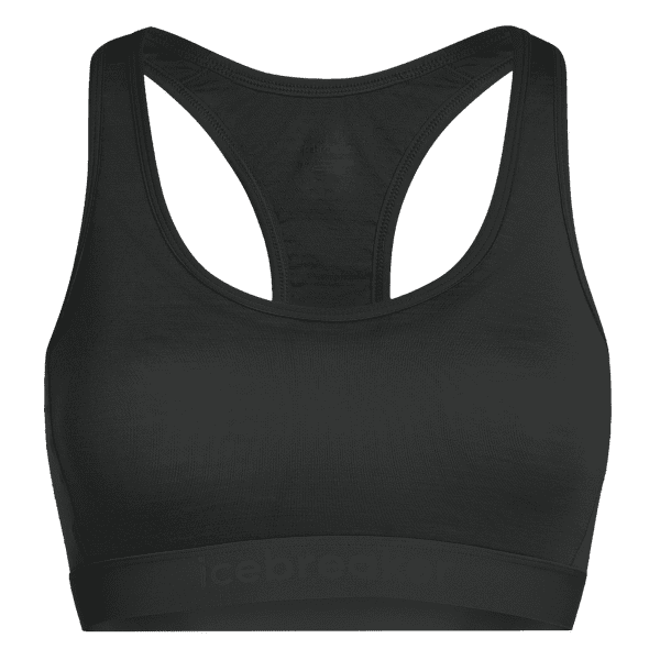 Brassiere Icebreaker Merino 125 ZoneKnit Racerback Bra Women Black