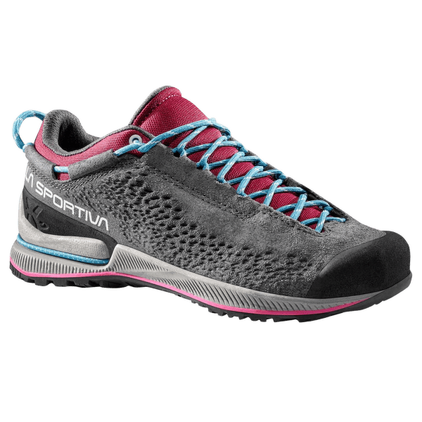 Chaussures La Sportiva TX2 Evo Leather Women Carbon/Red Plum