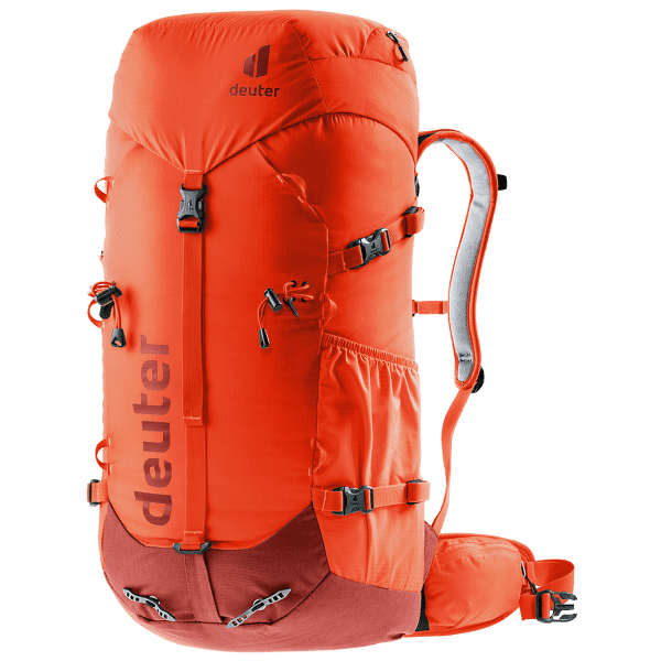 Sac a dos deuter Gravity Expedition 45+ papaya-redwood