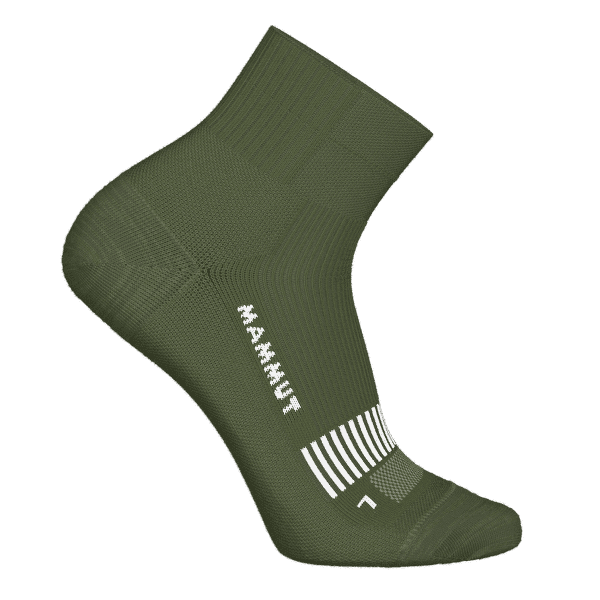 Chaussettes Mammut Hiking Full Cushion Quarter Socks 40329 Marsh-White
