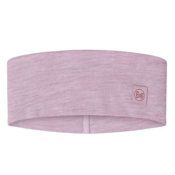 Bandeau Buff MERINO WIDE HEADBAND SOLID SOLID LILAC SAND