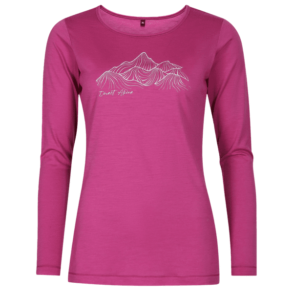 T-shirt a manches longues Direct Alpine Furry Long Lady 2.0 orchid (Silent hills)