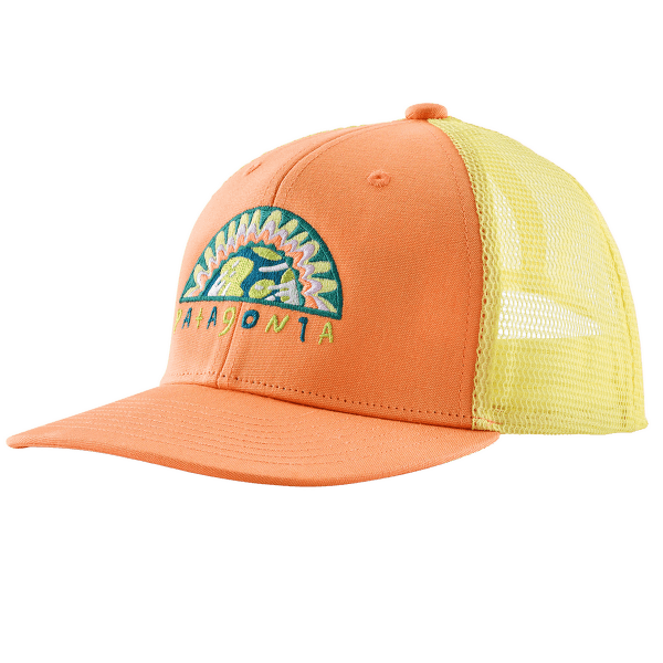 Casquette de baseball Patagonia Trucker Hat Kid Kids Planet: Peach Sherbet