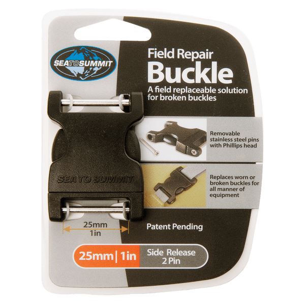 Boucle Sea to Summit Side Release 2 Pin 25 mm Black