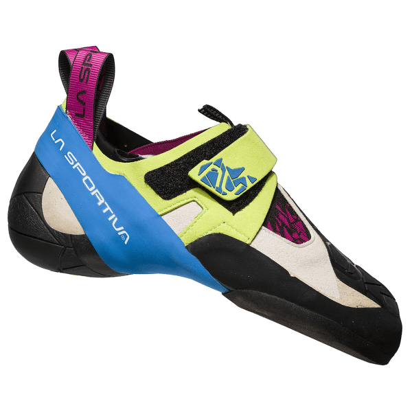 Chaussons d'escalade La Sportiva Skwama Women (20L) APPLE GREEN/COBALT BLUE