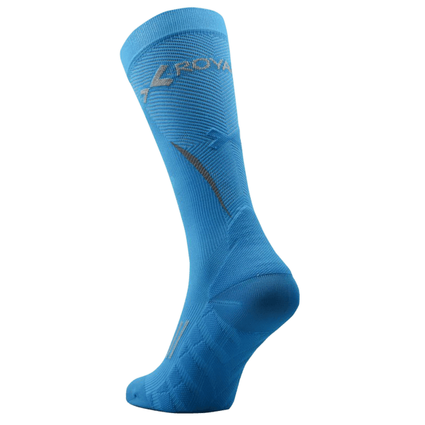 Chaussettes hauteur genou Royal Bay Energy kompresní 5560 Neon modrá