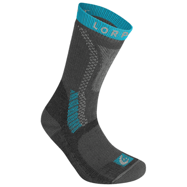 Chaussettes Lorpen HEAVY TREKKER ECO WOMEN CHARCOAL/BLUE