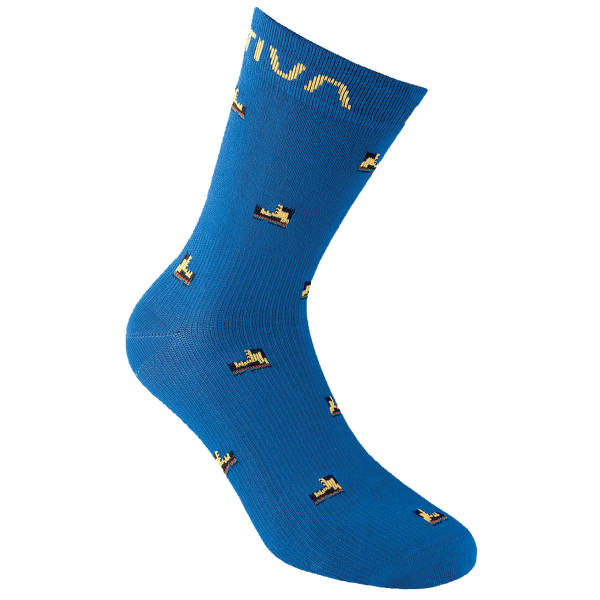 Chaussettes La Sportiva OUTDOOR FUN SOCKS Electric Blue/Yellow