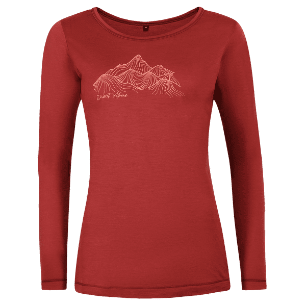 T-shirt a manches longues Direct Alpine Furry Long Lady palisander