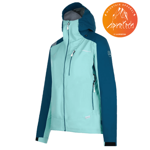 Veste La Sportiva ALPINE GUIDE SOFTSHELL JACKET Women Iceberg/Storm Blue