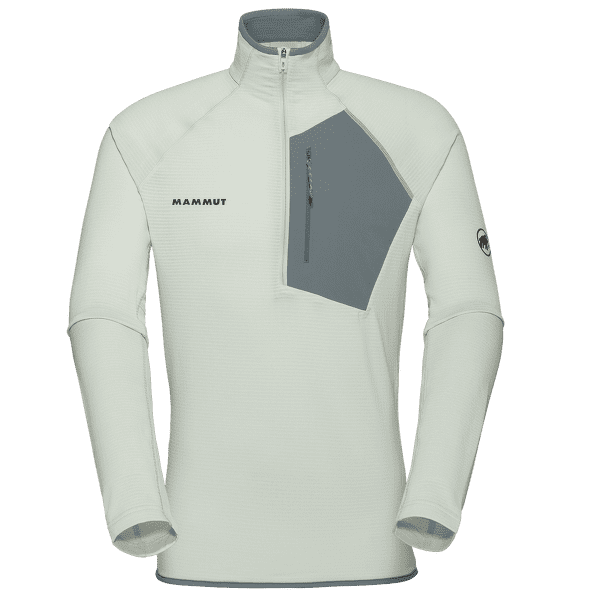 Sweat-shirt Mammut  Aenergy Light ML Half Zip Pull Men 1303 silver sage-strata