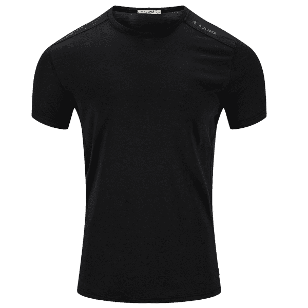 T-shirt a manches courtes Aclima LightWool 140 Trail Tee Men Jet Black