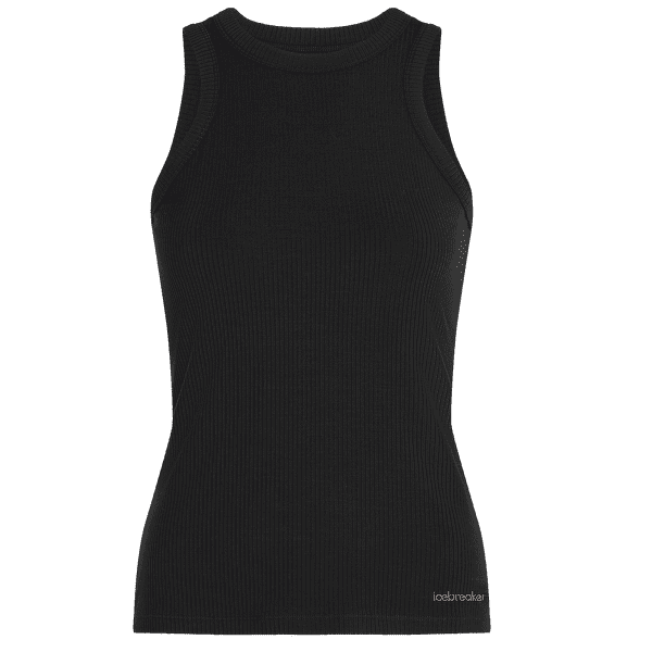Débardeur Icebreaker Merino Blend Rib Lotus Tank Women BLACK
