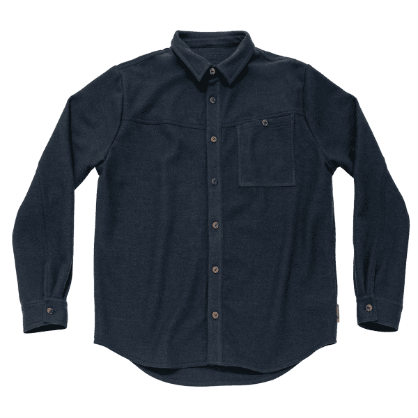 Chemises a manches longues Devold Merino Overshirt Men 284B INK