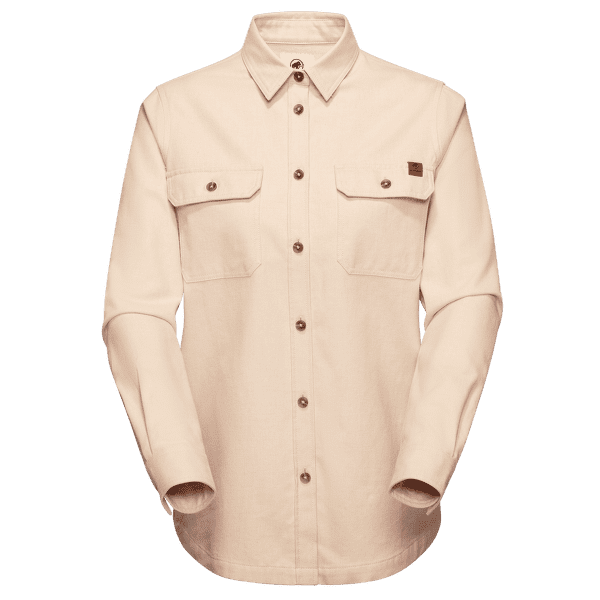 Chemises a manches longues Mammut Tamaro Undyed Longsleeve Shirt Women 7550 light brown (undyed)