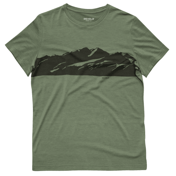 T-shirt a manches courtes Devold Classic View Tee Men 421A FOREST