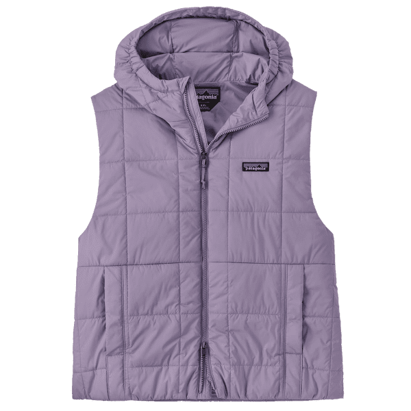 Gilet Patagonia Light Gust Hooded Vest Women Concrete Purple