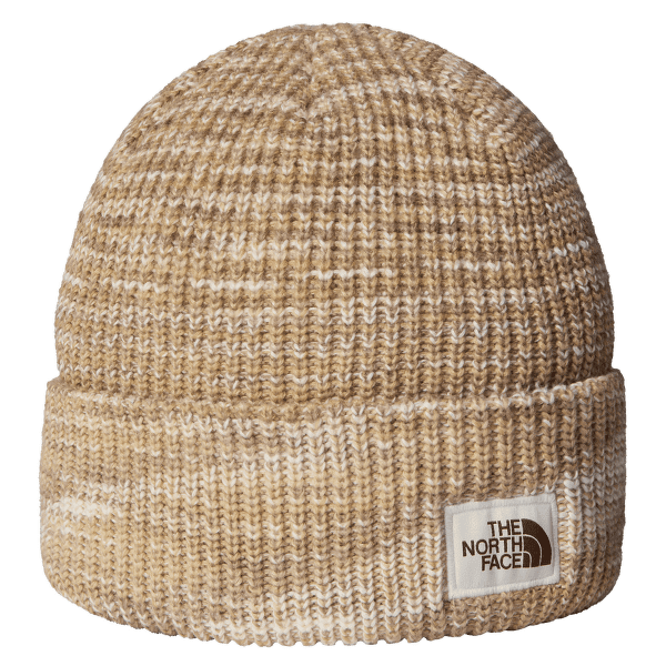 Casquettes The North Face SALTY BAE LINED BEANIE WHITE DUNE
