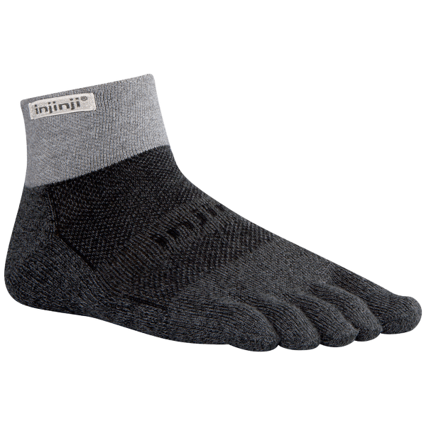 Chaussettes Injinji Trail Midweight Mini Crew Xtralife GRANITE