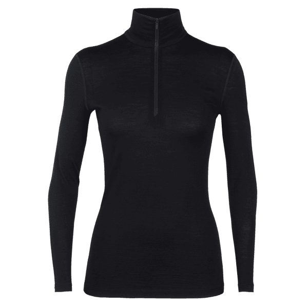T-shirt a manches longues Icebreaker Oasis LS Half Zip Women (104380) Black001