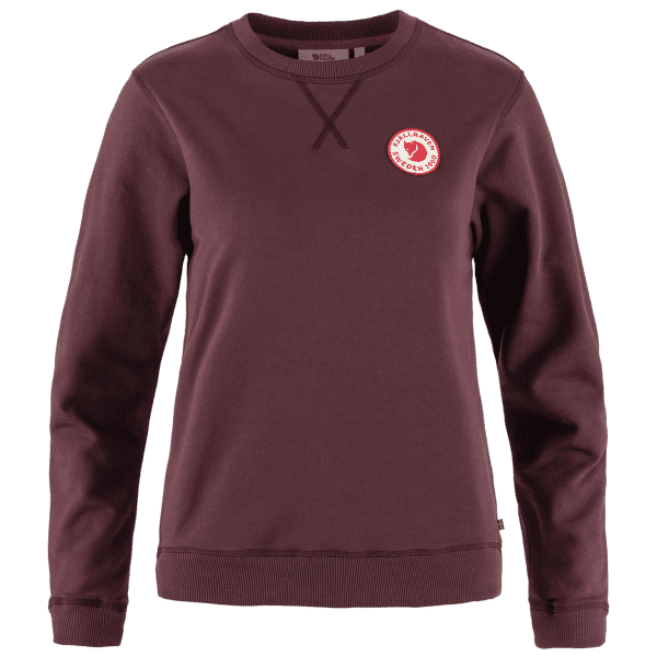 Pull Fjällräven 1960 Logo Badge Sweater Women Port