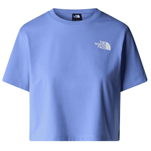 T-shirt a manches courtes The North Face SIMPLE DOME CROPPED SLIM TEE Women 0YI VIRTUAL BLUE