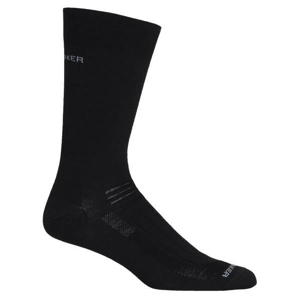 Chaussettes Icebreaker Hike Ultra Light Liner Crew Men Black001