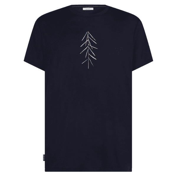T-shirt a manches courtes Icebreaker Merino 150 Tech Lite SS Tee Lancewood Men Midnight Navy