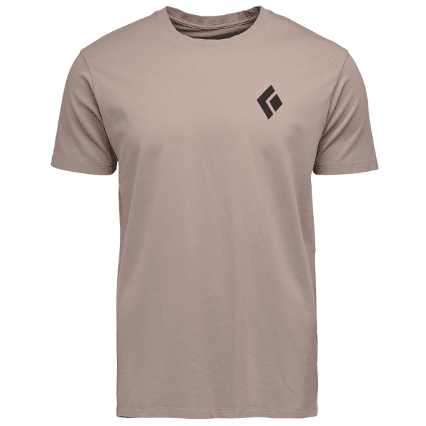 T-shirt a manches courtes Black Diamond SS Equipment For Alpinist Tee Men Pale Mauve