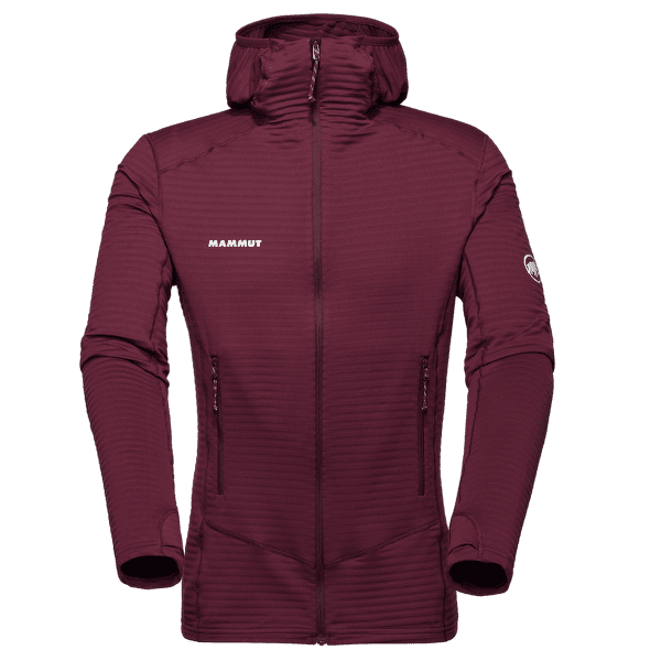 Sweat-shirt Mammut Taiss Light ML Hooded Jacket Men 3800 vin