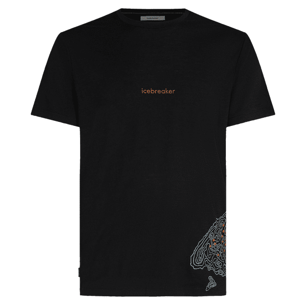 T-shirt a manches courtes Icebreaker Merino 150 Tech Lite SS Tee 30th Anniversary Men BLACK