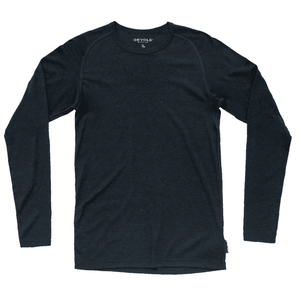 T-shirt a manches longues Devold Lauparen Merino 190 Base Shirt Men 284A INK