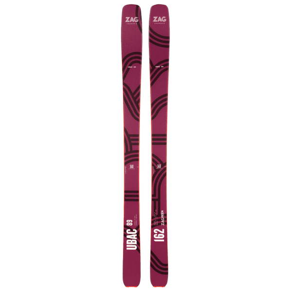 Ski Zag UBAC 89 LADY Burgundy