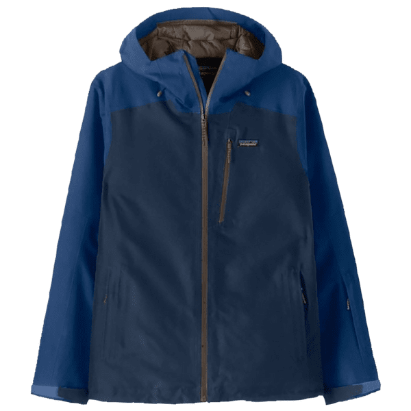 Veste Patagonia Insulated Powder Town Jacket Men Smolder Blue w/Clement Blue