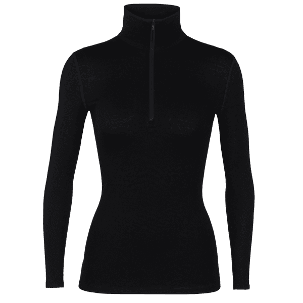 T-shirt a manches longues Icebreaker Tech LS Half Zip Women (104390) Black001