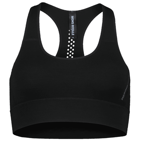 Brassiere Mons Royale Stratos Sports Bra Women Black
