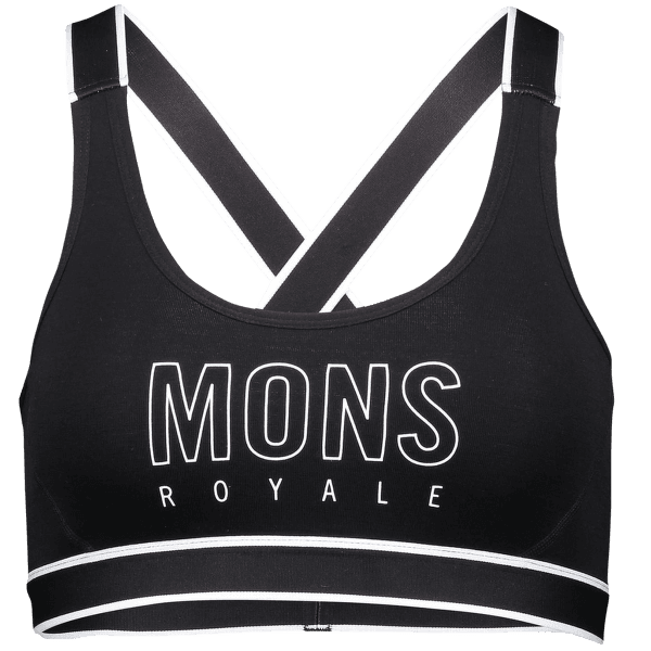 Brassiere Mons Royale Stela X-Back Bra Women Black