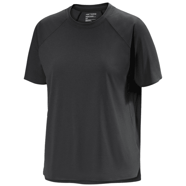 T-shirt a manches courtes Arcteryx Silene Crew SS Women Black Heather