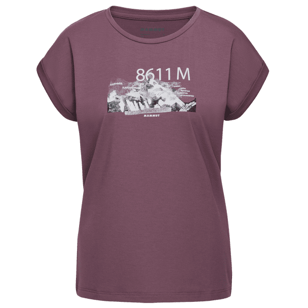 T-shirt a manches courtes Mammut Mountain T-Shirt 8611m Women 50604 flux