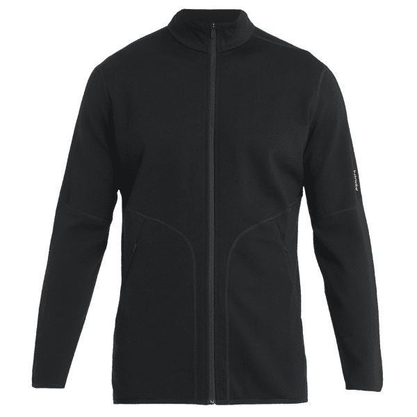 Sweat-shirt Icebreaker Merino 560 Realfleece™ Elemental LS Zip Men Black