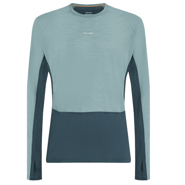 T-shirt a manches longues Icebreaker Merino Blend 125 ZoneKnit™ LS Crewe Men ABYSS/BLUE ASH/CB