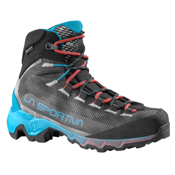 Chaussures La Sportiva Aequilibrium Hike Women GTX Carbon/Malibu Blue_G00B02