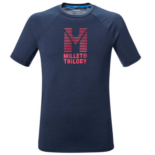 T-shirt a manches courtes Millet Trilogy Icon TS SS Men SAPHIR NEW