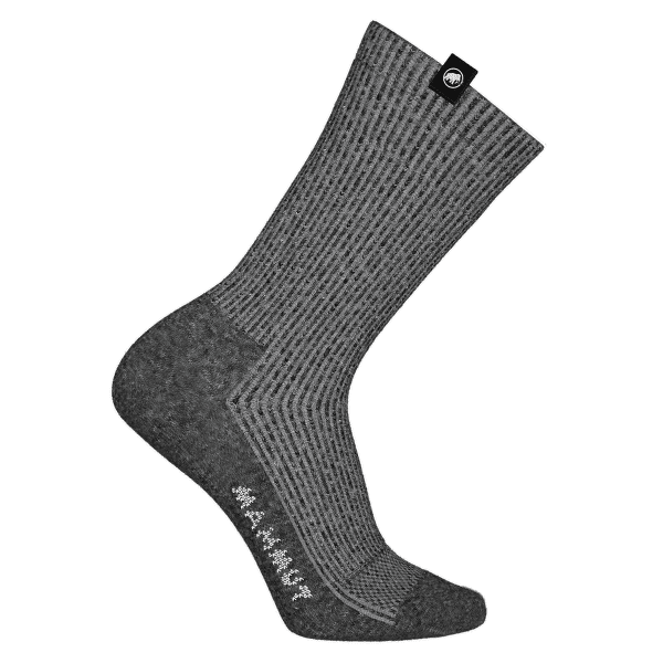 Chaussettes Mammut HIKING FULL CUSHION CREW SOCKS black-white 0047