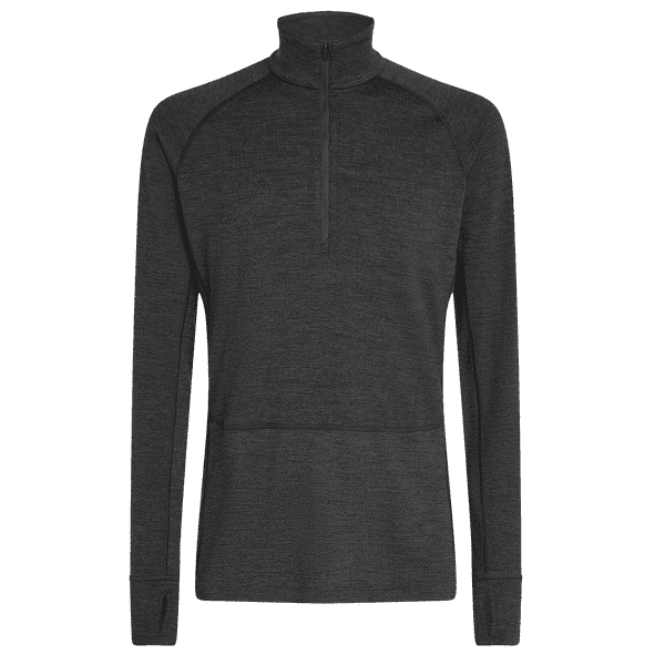 T-shirt a manches longues Icebreaker Merino 260 ZoneKnit™ LS Half Zip Men JET HTHR-011