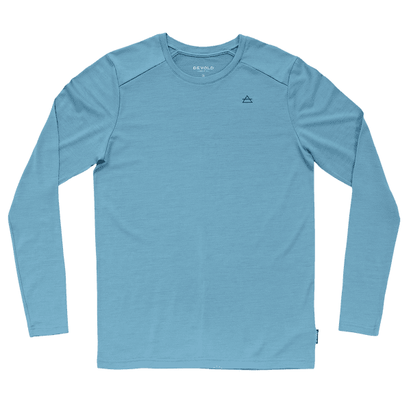T-shirt a manches longues Devold Premium LS Men 247A SKYBLUE