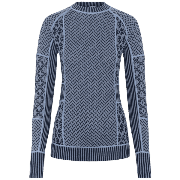 T-shirt a manches longues Kari Traa Smekker LS IRIS/PASTEL LIGHT BLUE