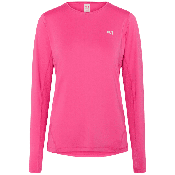 T-shirt a manches longues Kari Traa Nora 2.0 Long Sleeve SPINK/BRIGHT PINK