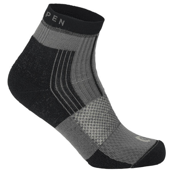 Chaussettes Lorpen Pro Ultra Run Shorty 5775 WHALES GREY