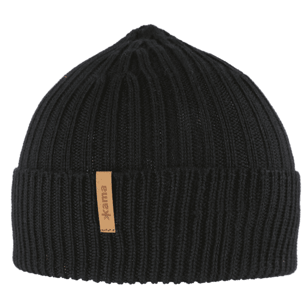 Casquettes Kama KNITTED MERINO BEANIE KAMA A177 black 110